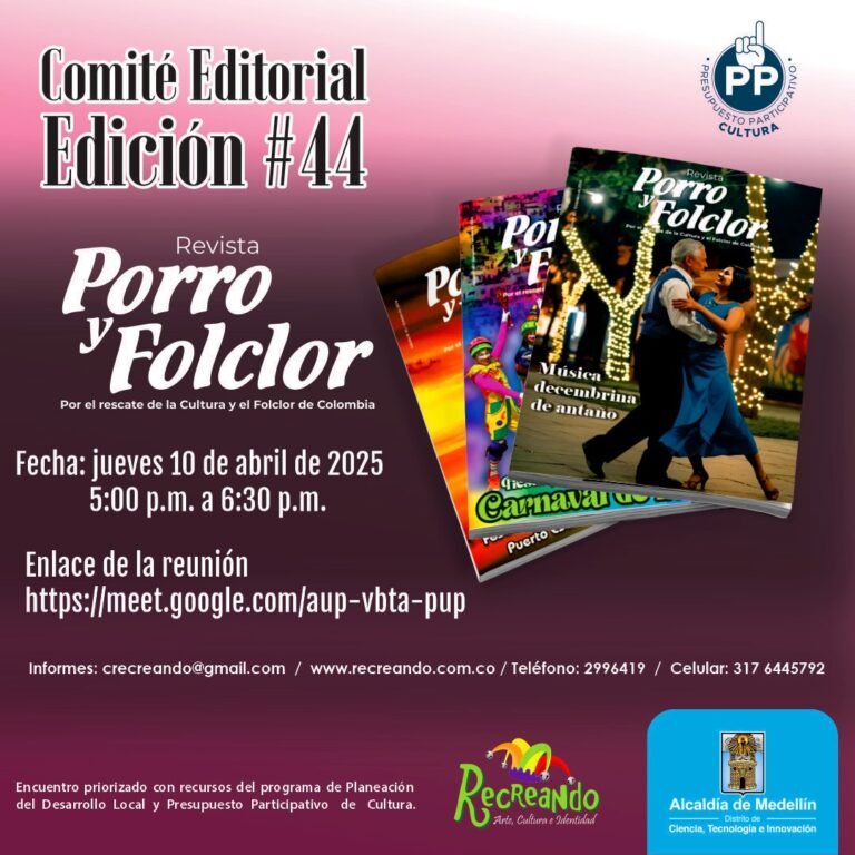 Comité editorial edición No. 44