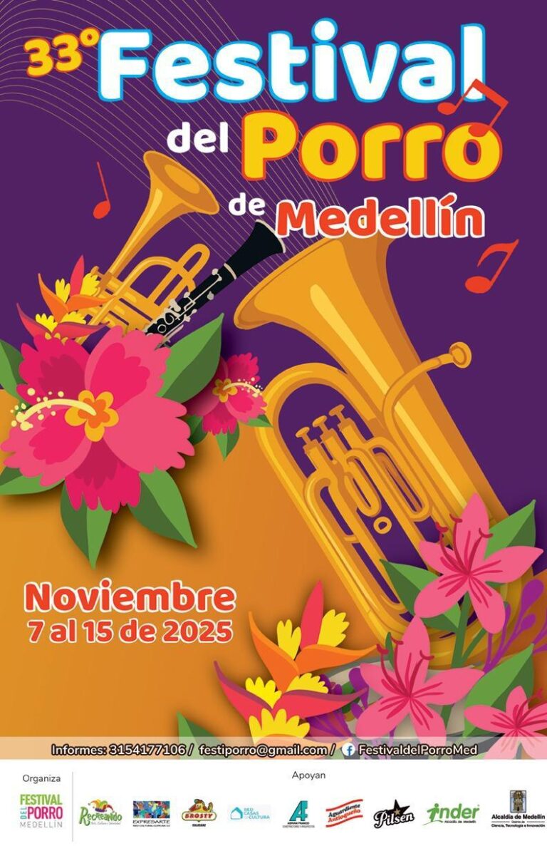 XXXIII Festival del Porro de Medellín.