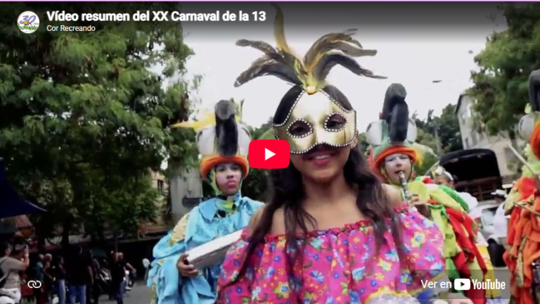 Resumen del XX carnaval de la 13